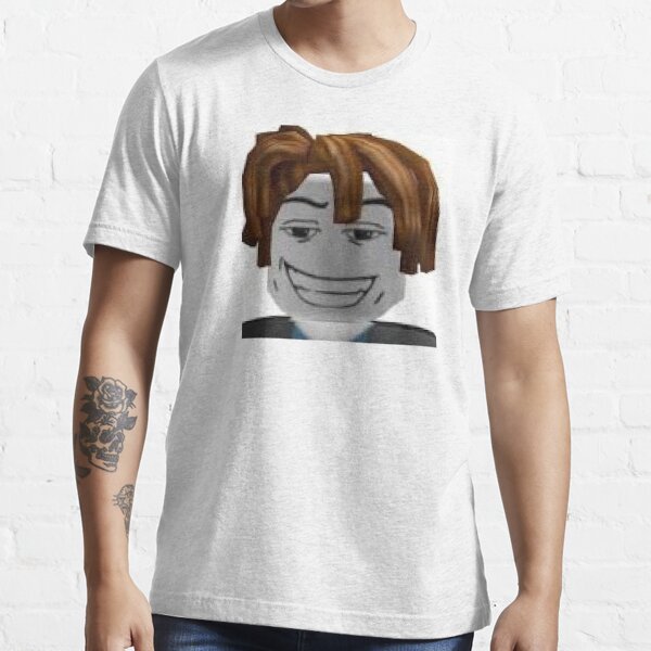 Bloxbuilder165 S Old Roblox Character S Face T Shirt By Badlydoodled Redbubble - bc t shirt cheap roblox