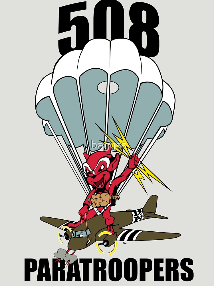 508 PARATROOPERS CARTOON by baggss