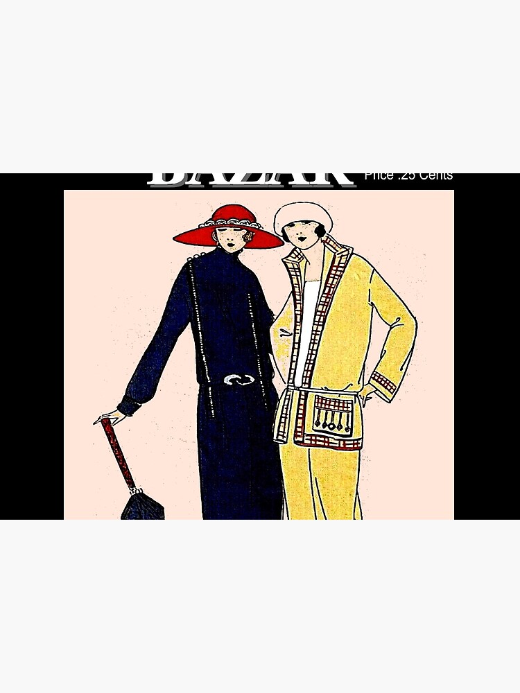 HARPERS BAZAR : Vintage 1923 Magazine Advertising Print by posterbobs