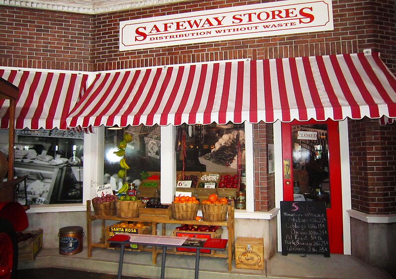 "Mom and Pop Neighborhood Store" by HomeTimeArt Redbubble