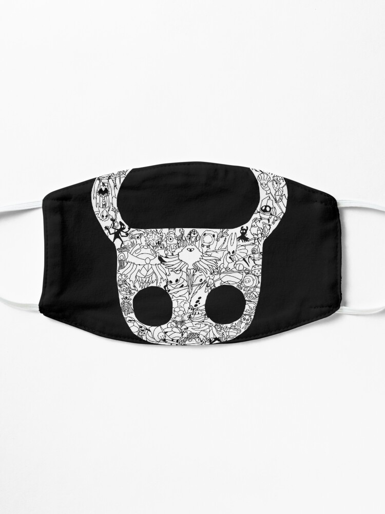 The Hollow Knight Mask For Sale By Pokwisy Redbubble   Ur,mask Flatlay Front,tall Portrait,750x1000 