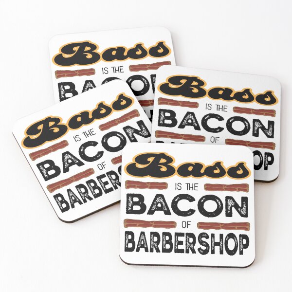 Item preview, Bass is the Bacon of Barbershop designed and sold by DSeller.