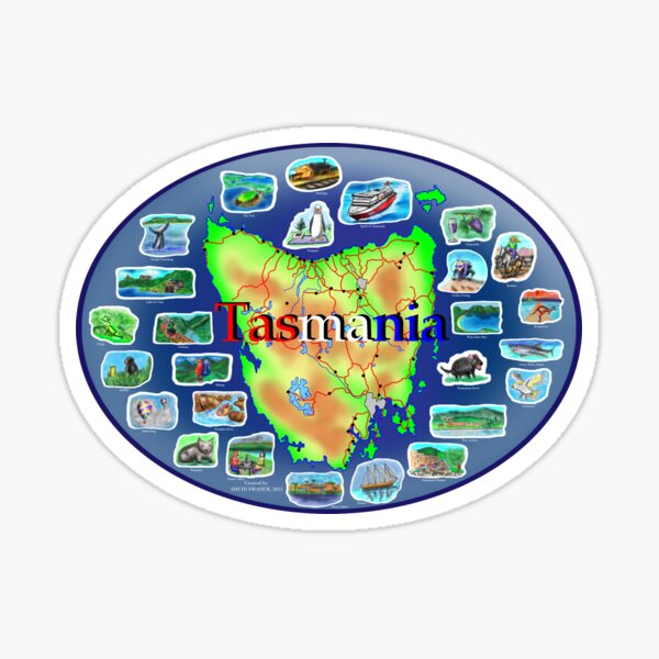 Tasmania Sticker