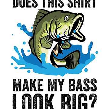 Funny Bass Fishing T Shirt | Largemouth Bass Fishing Tee Shirt Gifts |  Spiral Notebook