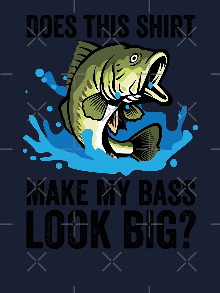 Bass Fishing, Funny Fish, Fisherman Kids T-Shirt for Sale by