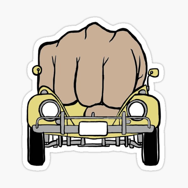 VW Punch Buggy - Yellow Sticker