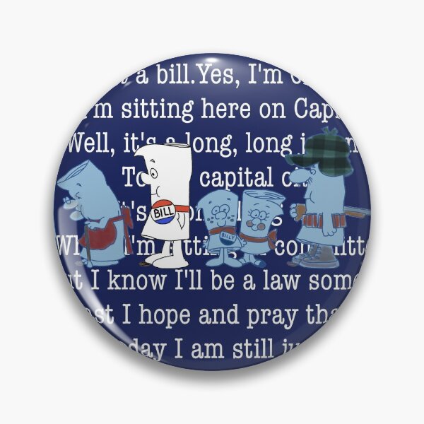 Item preview, I’m Just A Bill - lyrics designed and sold by 13thFloorDesign.