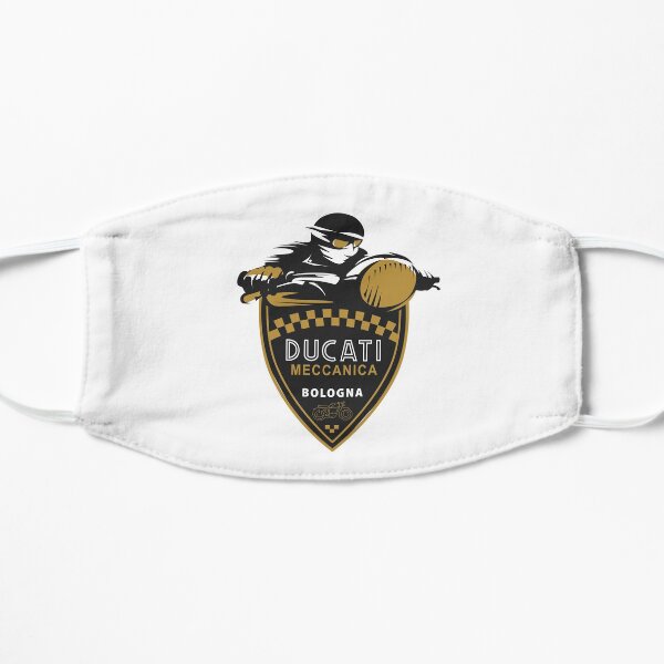 Ducati Motorcycle Mascarilla plana