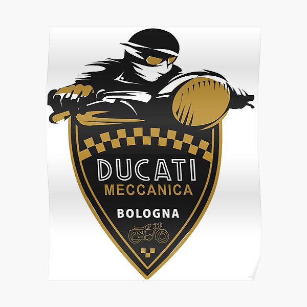 Ducati Motorcycle Poster