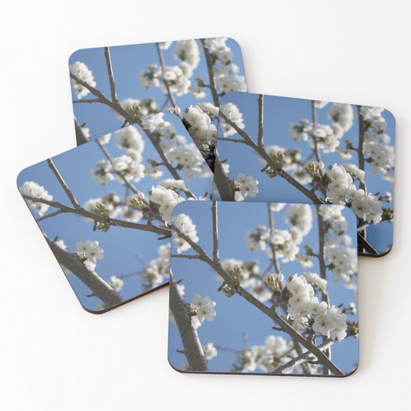 Item preview, Cherry Blossom Branches Against Blue Sky designed and sold by taiche.