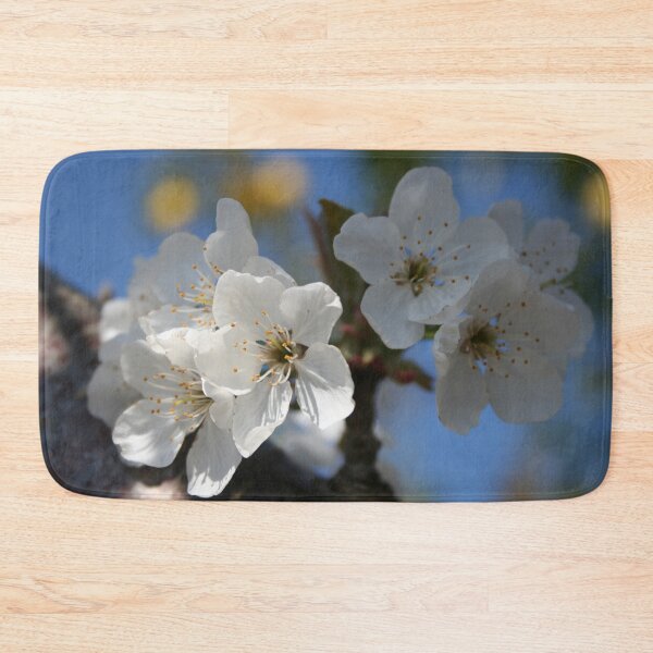 Item preview, Close Up Of White Cherry Blossom Flowers designed and sold by taiche.