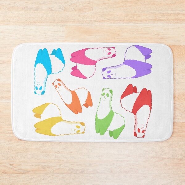 Item preview, Rainbow Alpaca Panda - Alpanda designed and sold by animinimal.