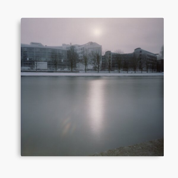 winter sun Canvas Print