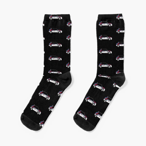 Delta Integrale Rally Car Socks