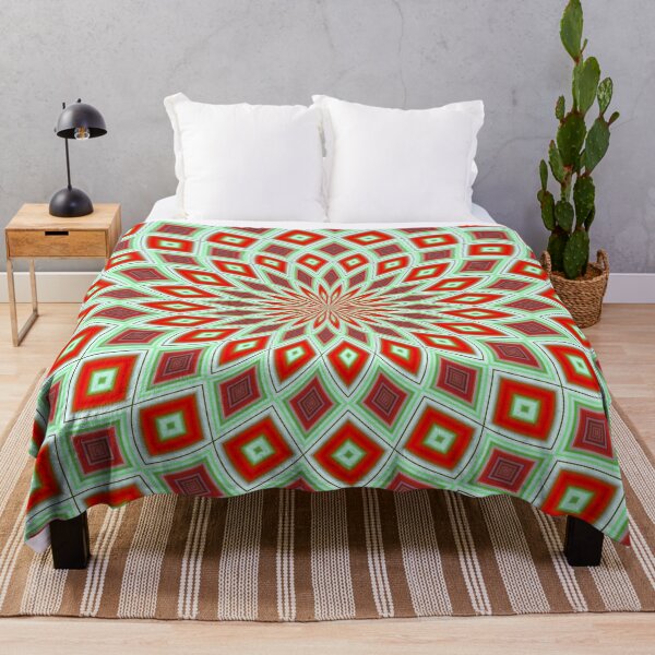 Item preview, Red And Green Hallucinogenic Kaleidoscope designed and sold by taiche.