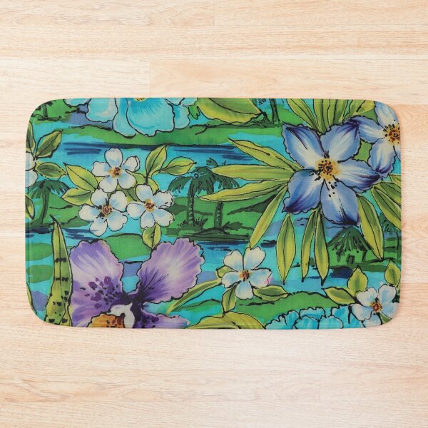 Item preview, Tropical Flowers with Scenic Background designed and sold by Leslie Rogers Todder.