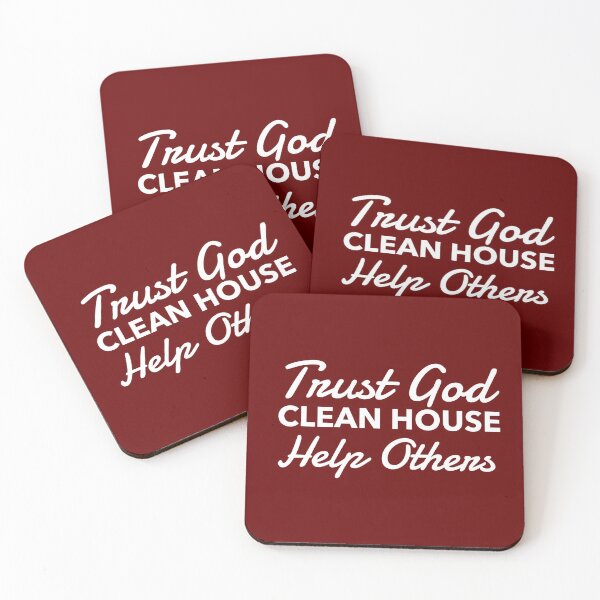 Item preview, Trust God Clean House Help Others - 12 Step Addict Alcoholic designed and sold by tees4gees.