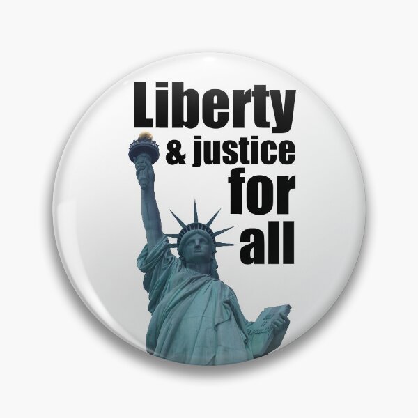 Item preview, Liberty And Justice For All - Statue of Liberty designed and sold by ResistNow.