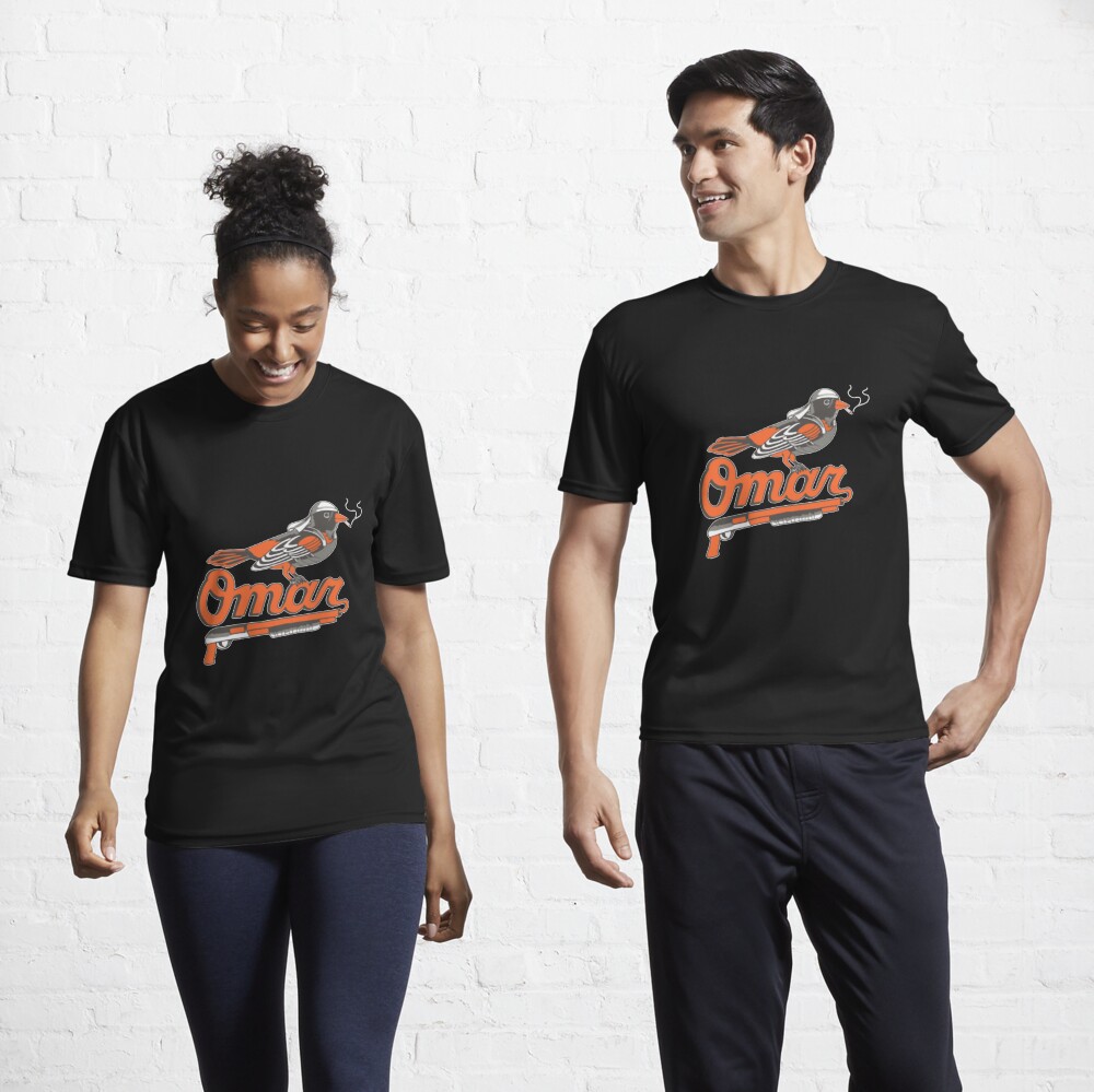 Omar The Wire Baltimore Oriole 100% Cotton T-Shirt Men And Women