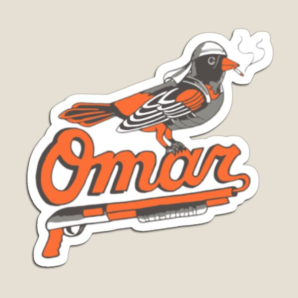 Item preview, Omar The Wire Baltimore Oriole designed and sold by MatiasHe1kkinen.