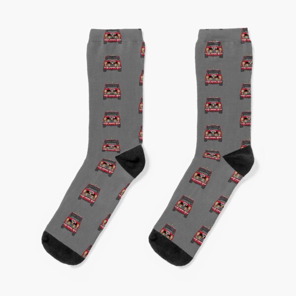Cooper S Rally Car Socks