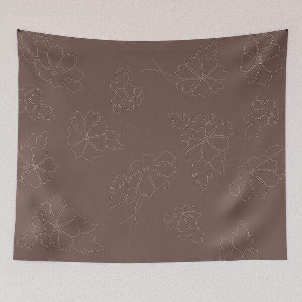 Item preview, Brown Flowers designed and sold by florinaioanadan.