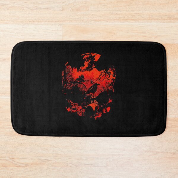 Item preview, A Skull, some crows and flames designed and sold by headpossum.