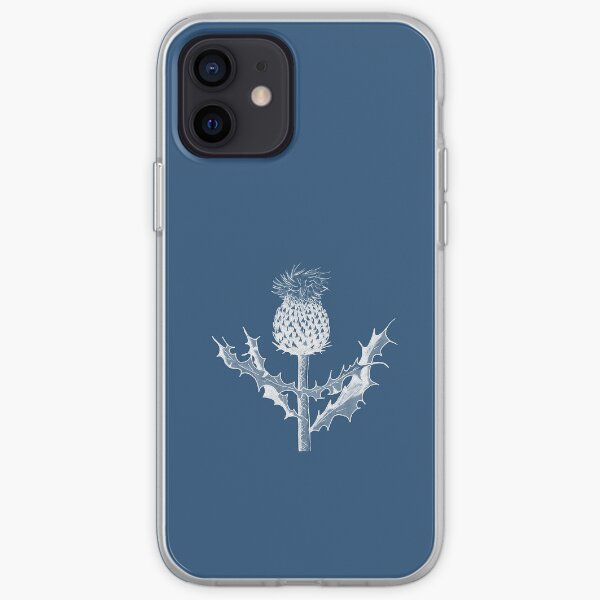 Scottish Thistle DuoTone iPhone Soft Case