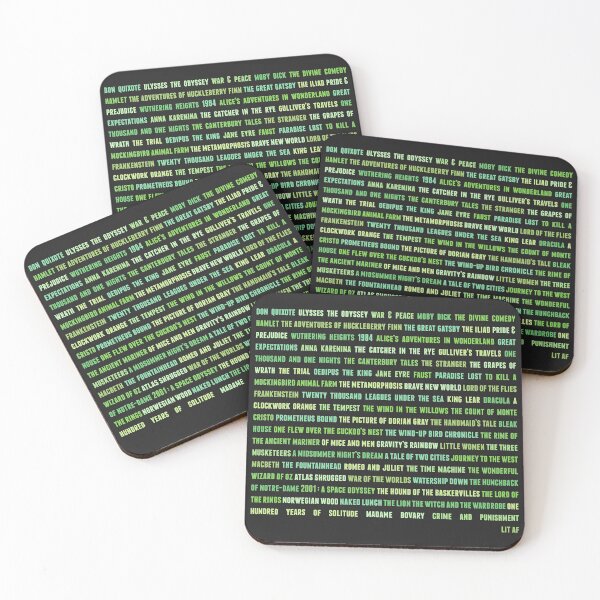 Item preview, Literature AF Green (black) designed and sold by animinimal.