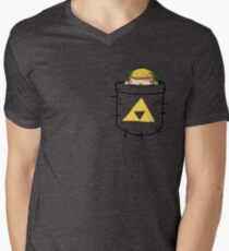 Pocket Link (with triforce) Men's V-Neck T-Shirt