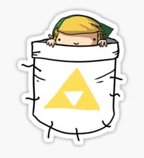 Pocket Link (with triforce) Sticker