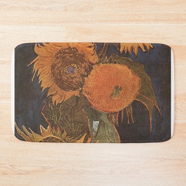 Item preview, Vase with six sunflowers by van Gogh designed and sold by artimaeus.