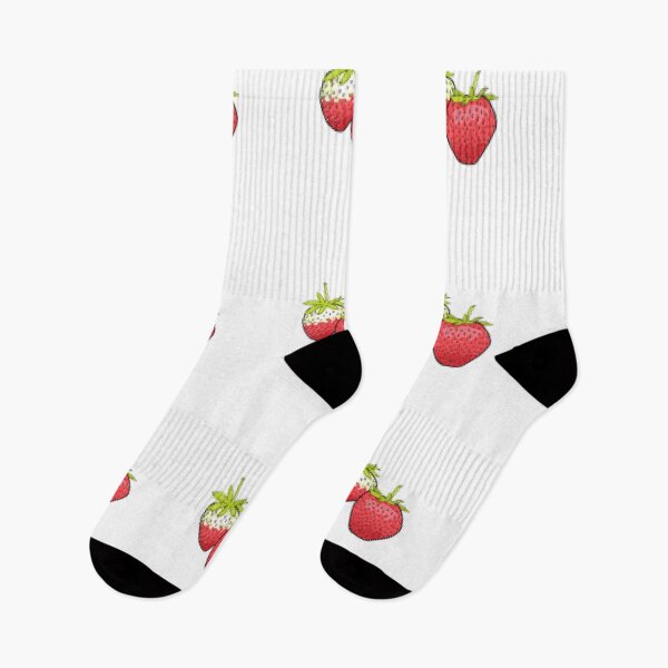 Item preview, Pixel strawberries  designed and sold by Oleander Schweiger.