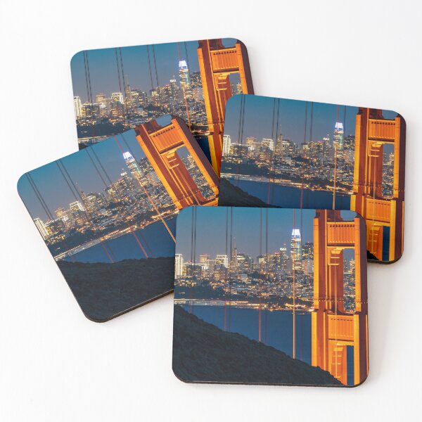Item preview, San Francisco Skyline through the Golden Gate Bridge designed and sold by Raul Cano.