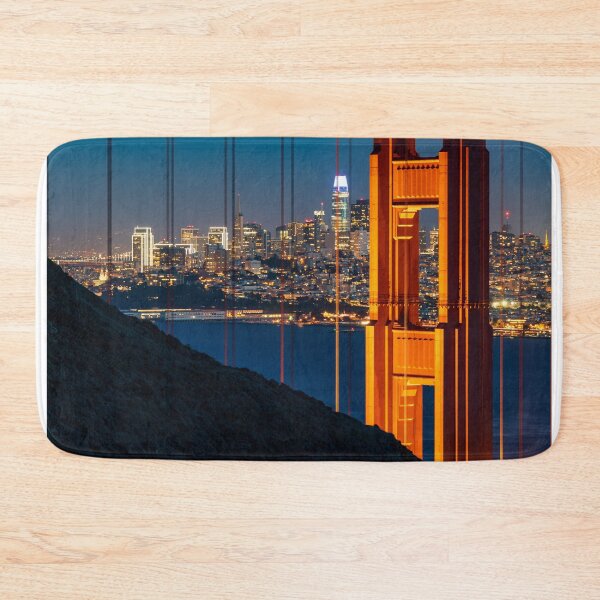Item preview, San Francisco Skyline through the Golden Gate Bridge designed and sold by Raul Cano.