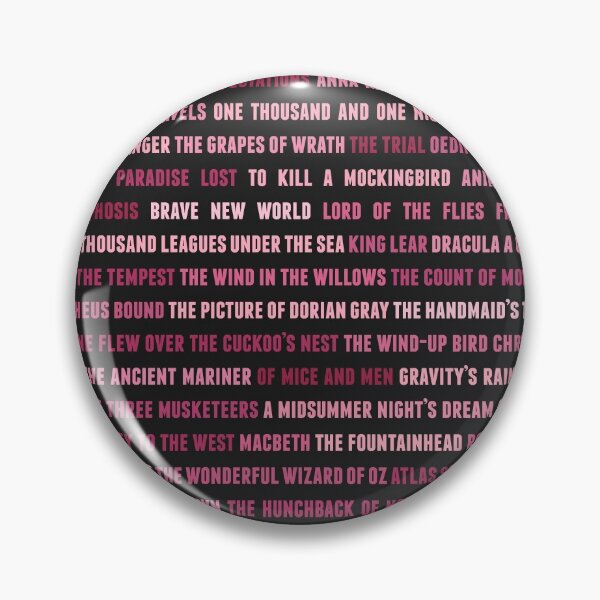 Item preview, Literature AF Pink (black) designed and sold by animinimal.