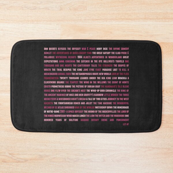 Item preview, Literature AF Pink (black) designed and sold by animinimal.