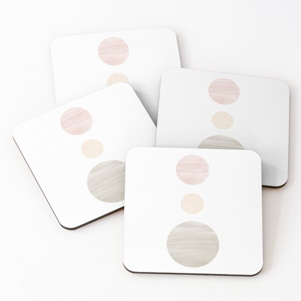 Artikelvorschau, Abstraktes minimalistisches Erdton-Aquarell-Kreisdesign entworfen und verkauft von AceOneDesign.