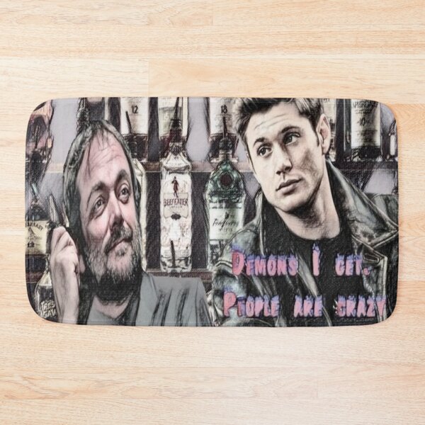 Item preview, Supernatural People Are Crazy designed and sold by WillowsWardrobe.