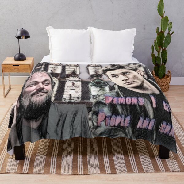 Item preview, Supernatural People Are Crazy designed and sold by WillowsWardrobe.