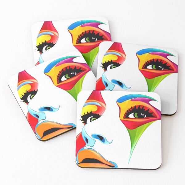 Item preview, mystery of women colorful designed and sold by Bonjez Art.