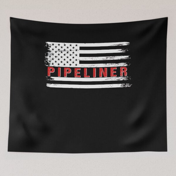 Item preview, Pipeliner American Flag Father's Day Welding Gift designed and sold by dunguyen.