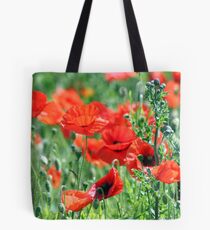 "Poppies Woldgate" Tote Bag