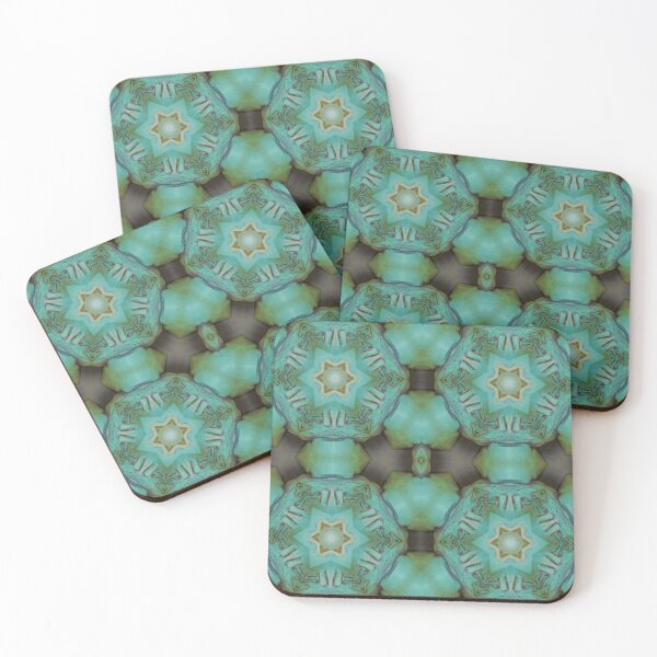 Item preview, Teal Star Mandala designed and sold by DesJardins.