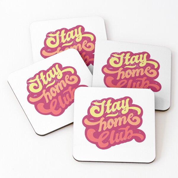 Item preview, Retro Stay Home Club designed and sold by HiFiTees.