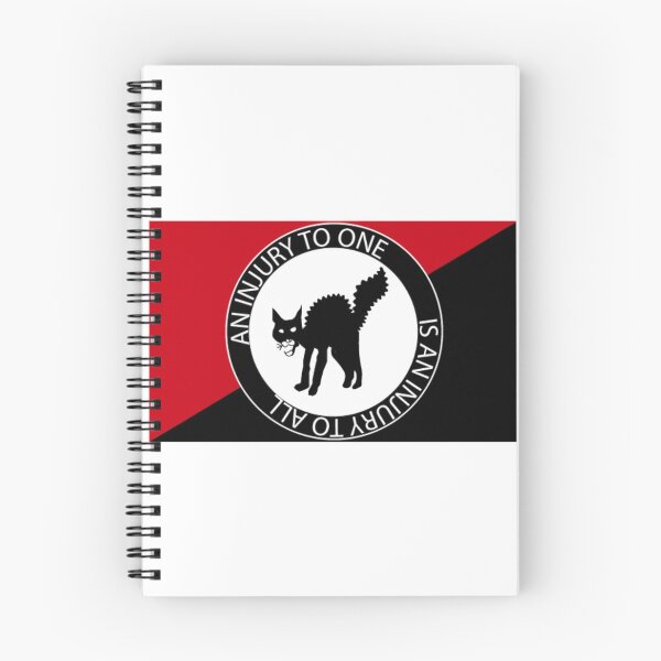 Item preview, Anarcho-Communism Flag and Slogan designed and sold by 1312riotgrrrl.