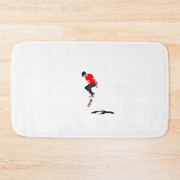 Item preview, Skateboarder doing a kick flip designed and sold by Tymickey.