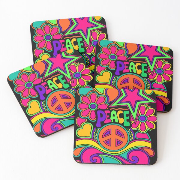 Item preview, Pretty Pink n Colorful Hippy Trippy Design designed and sold by Alondra.