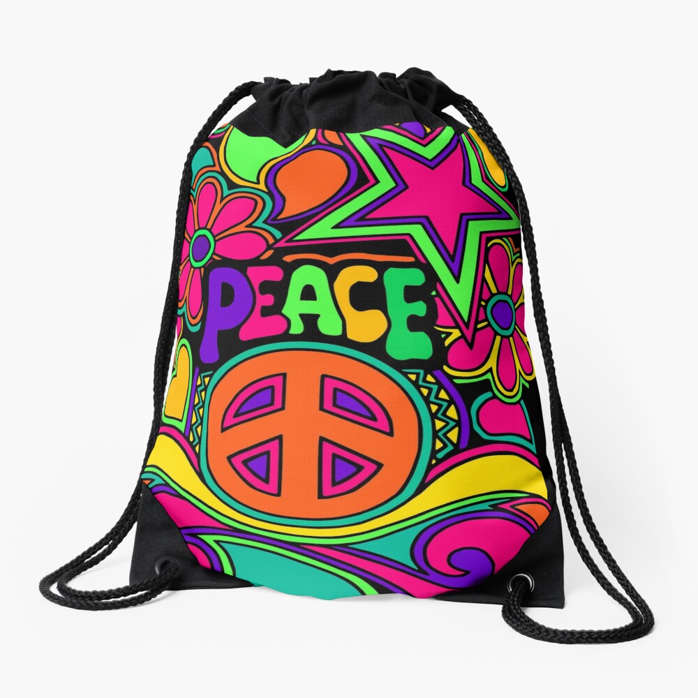 Psychedelic Abstract Hippy Trippy Art Tote Bag by Michael Praxmarer - Fine  Art America