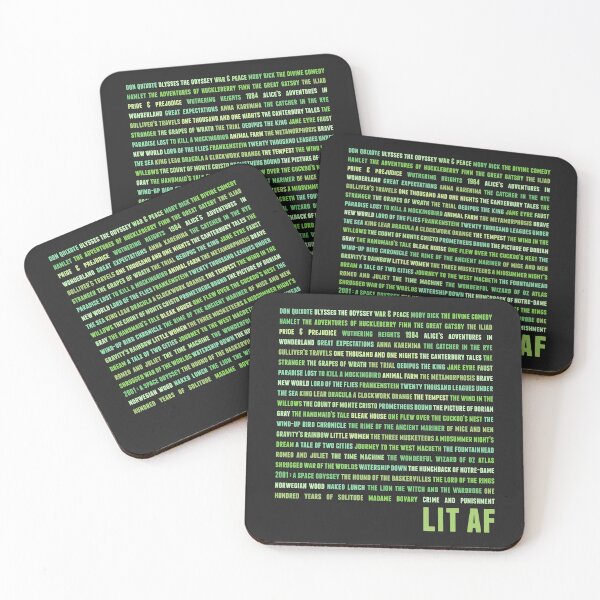 Item preview, Literature AF Green 2 (black) designed and sold by animinimal.